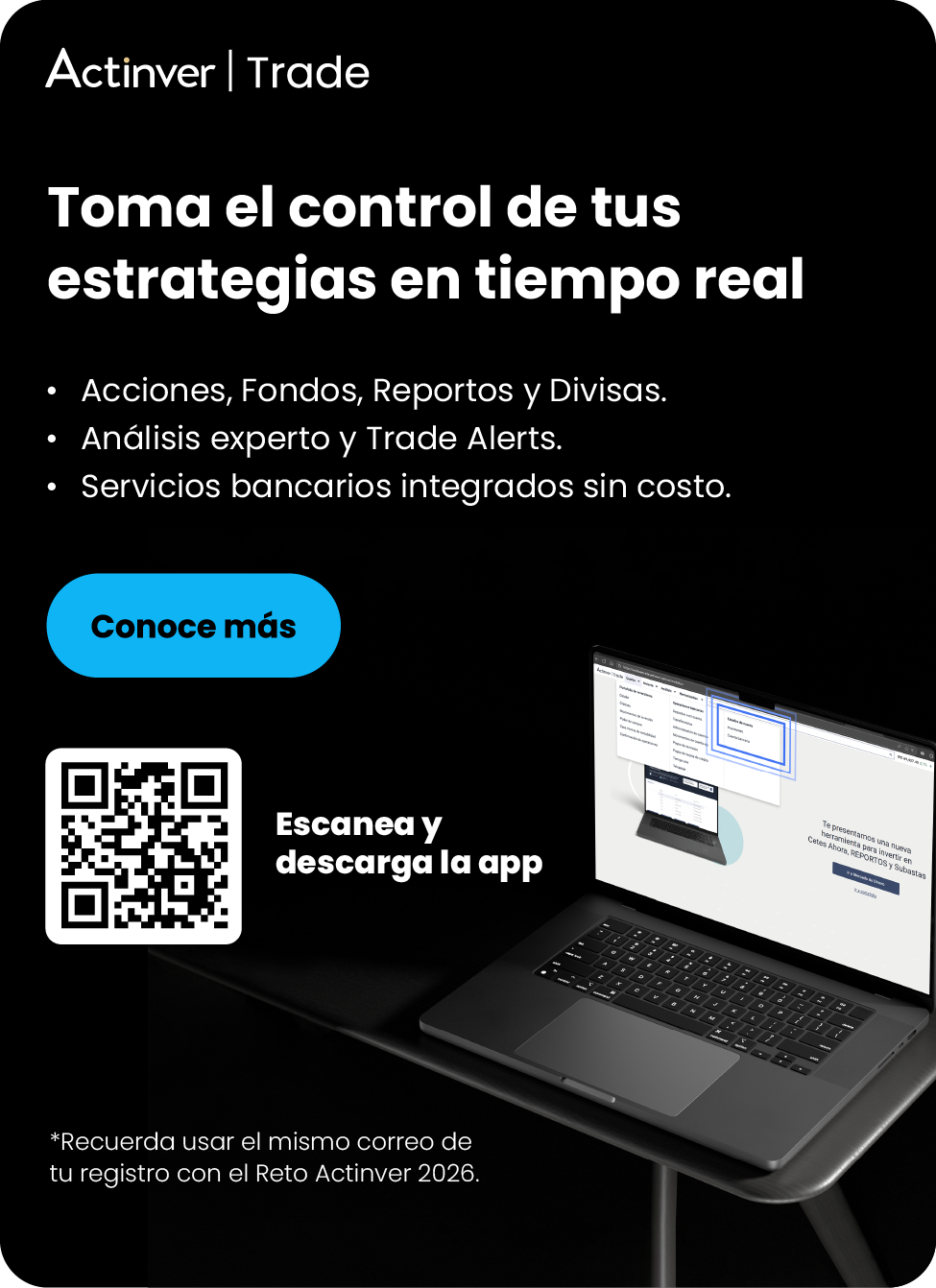 Toma el control de tus estrategias en tiempo real